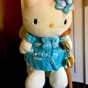 ISO HELLO KITTY JUMBO BLUE ANGEL PLUSH